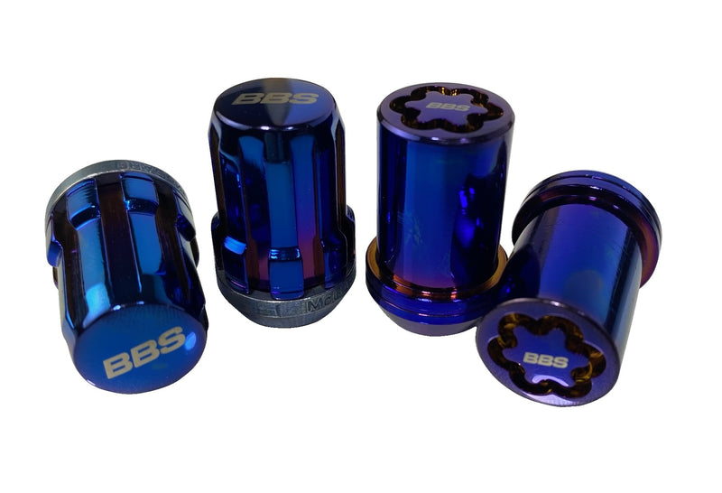 BBS-McGard Blue Tuner Lug/Lock Sets