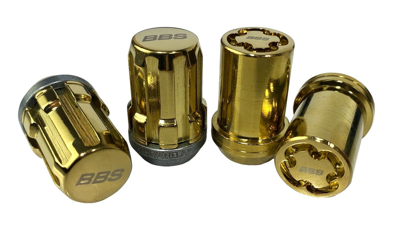 BBS-McGard Gold Tuner Lug/Lock Sets