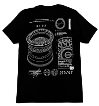 Load image into Gallery viewer, BBS T-Shirt / RS Drawing Art - Black