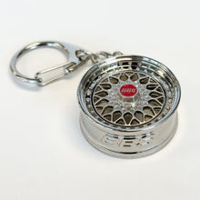 Load image into Gallery viewer, BBS RS Key Ring - Silver