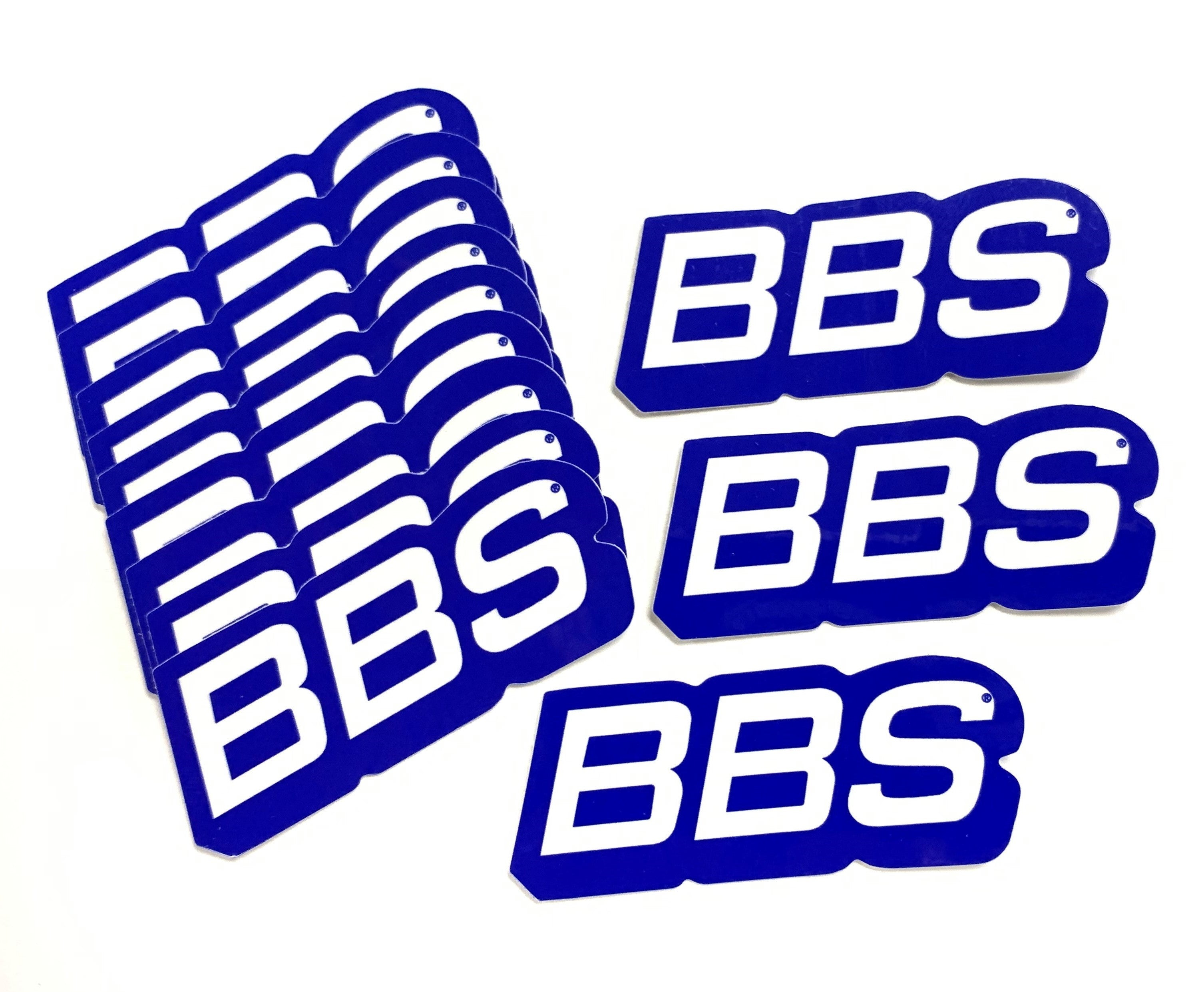 Pegatina BBS vinilo alta calidad diferentes colores